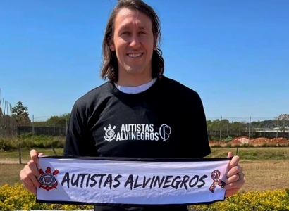  Com Cássio, Corinthians abraça causa e reforça campanha para conscientização do autismo