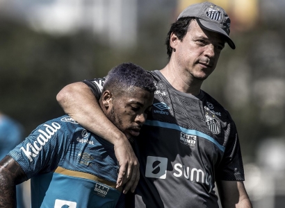 Escalação do Santos: sem Marinho, Fernando Diniz prepara equipe para enfrentar o Libertad